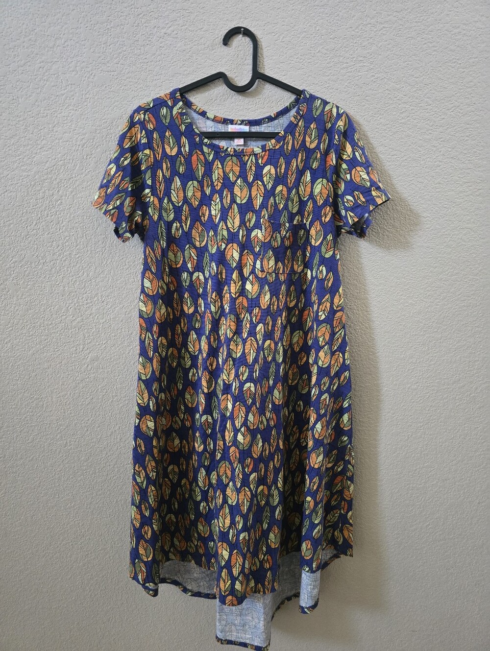 LulaRoe Carly Swing Midi Dress Sz.XS Multicolor